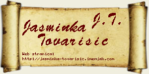 Jasminka Tovarišić vizit kartica
